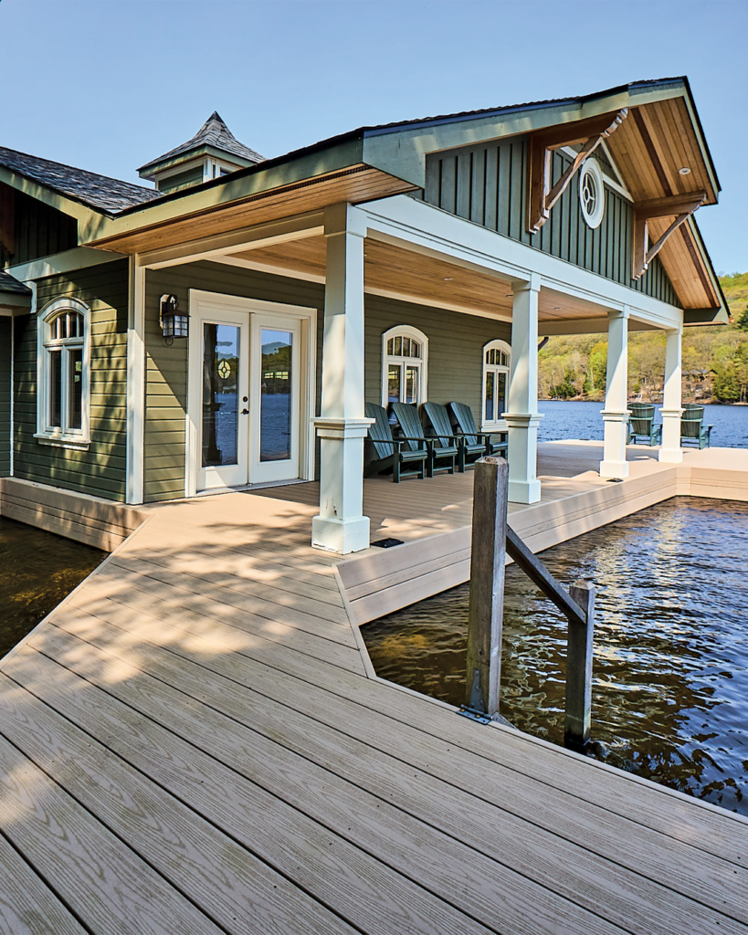 Baycrest Owens Corning Marine Decking Boathouse Dock