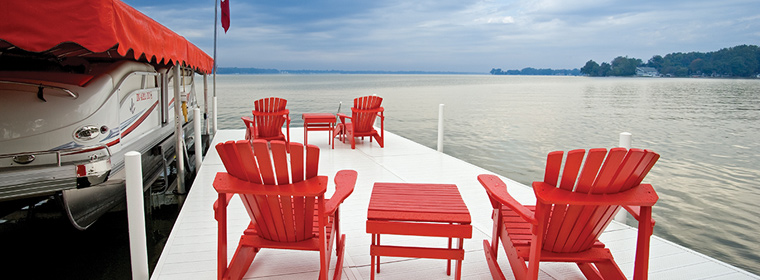 Trusscore DockDeck PVC Dock Decking