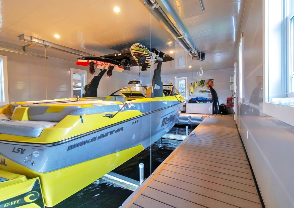 TrussCore Wall & Ceiling Boathouse